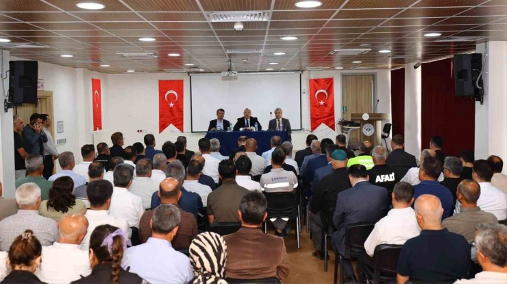 Adıyaman’da "halk Ve Güvenlik" Toplantıları Başladı
