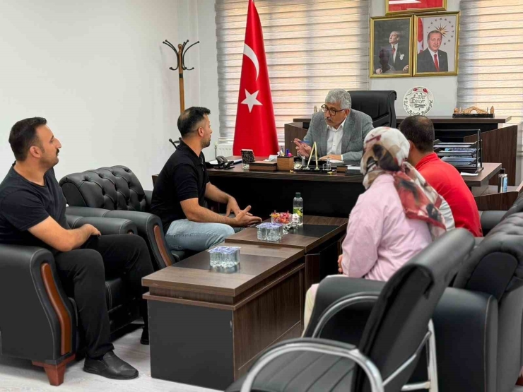 Başkan Hallaç: "kapımız Da Gönlümüz De Halkımıza Açık"