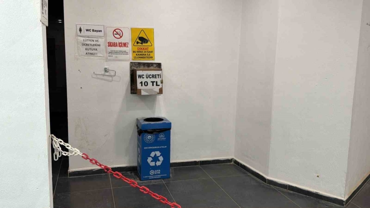 Kadınlar Tuvaletindeki Hırsızlık Kameralara Yansıdı