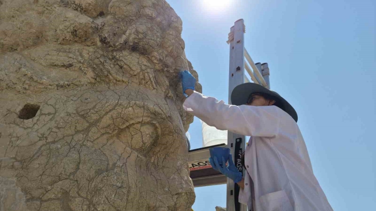 Nemrut’taki 2 Bin Yıllık Heykeller Nano Teknolojiyle Güçlendiriliyor
