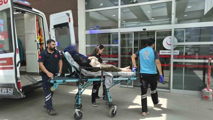 Eşi Tarafından Darp Edilen Kadın Yaralandı