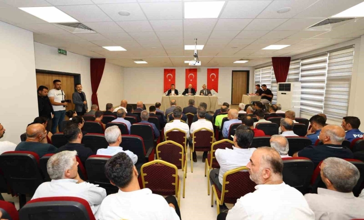 Adıyaman’da "halk Ve Güvenlik" Toplantıları Devam Ediyor