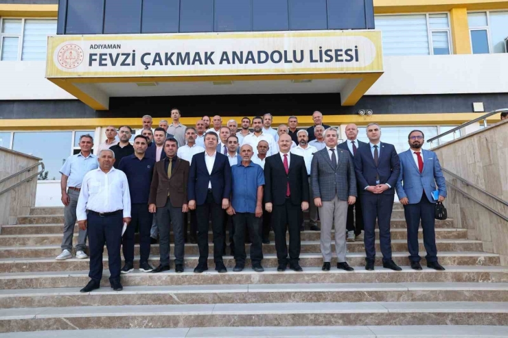 Adıyaman’da "halk Ve Güvenlik" Toplantıları Devam Ediyor