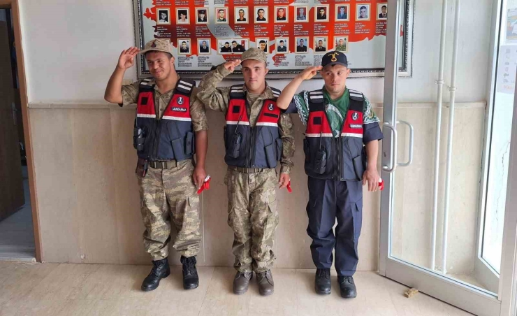 Besni’de 3 Engelli Bireyin Askerlik Hayali Gerçek Oldu