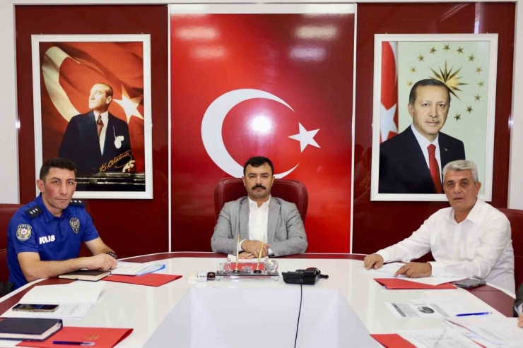 Kahta’da Okul Güvenliği Toplantı Gerçekleştirildi