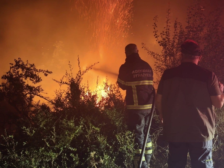 Adıyaman’dan Adana’ya İtfaiye Desteği