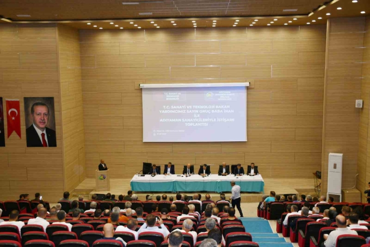 Bakan Yardımcısı İnan, Adıyaman’da İş Dünyasıyla Buluştu