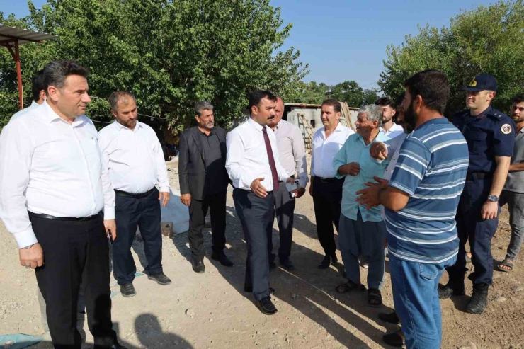 Kaymakam Soysal Köylerde İncelemelerde Bulundu