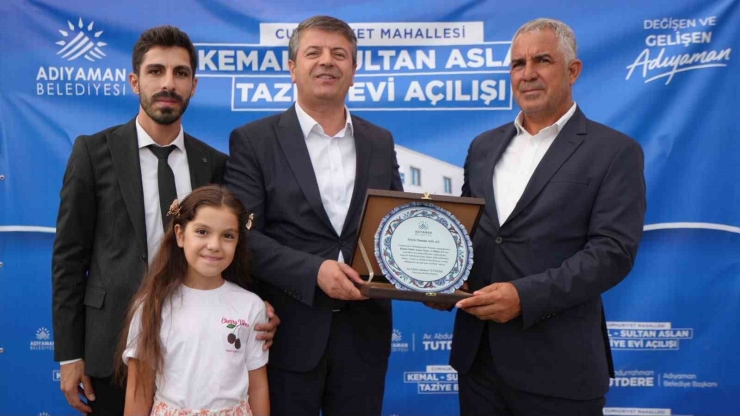 Cumhuriyet Mahallesi’ne Yeni Taziye Evi Açıldı