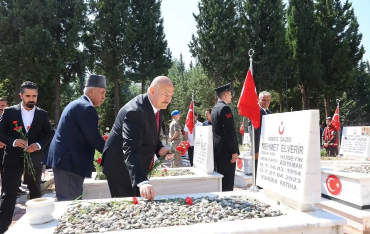 Adıyaman’da 19 Eylül Gaziler Günü’nde Şehitler Anıldı