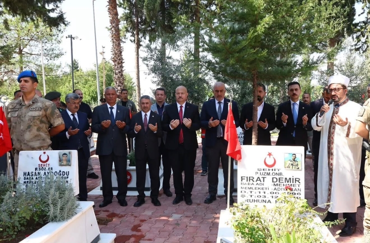 Adıyaman’da 19 Eylül Gaziler Günü’nde Şehitler Anıldı