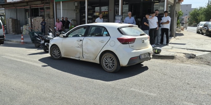Adıyaman’da Motosiklet İle Otomobil Çarpıştı: 1 Yaralı