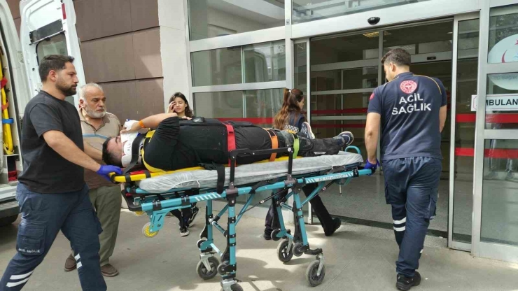Motosiklet Devrilerek Sürüklendi: 1 Yaralı