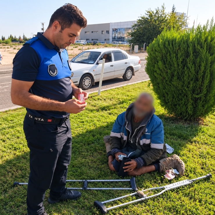 İl Dışından Gelen Dilenciler Adıyaman’da Yakalandı