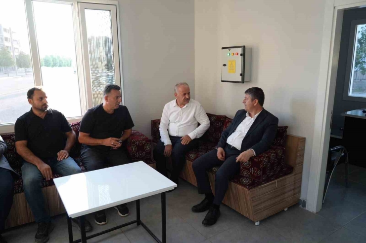 Adıyaman’da Taksici Esnafının İlk Kalıcı Durağı Hizmete Açıldı