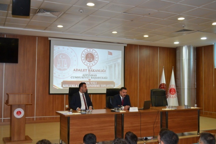 Adıyaman’da Adli Kolluk Hizmetleri Değerlendirildi