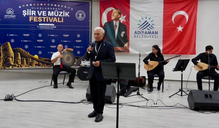 Adıyaman’da Uluslararası Şiir Ve Müzik Festivali Düzenlendi