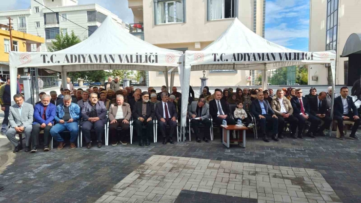 Adıyaman’da Giresun Karaoğlanoğlu Kardeşler Camisi Ve Kur’an Kursu Açıldı