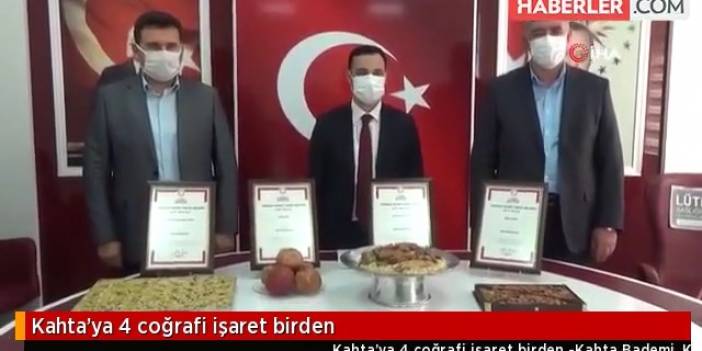 Kahta’nın 4 Yöresel Ürünü Coğrafi İşaret Aldı